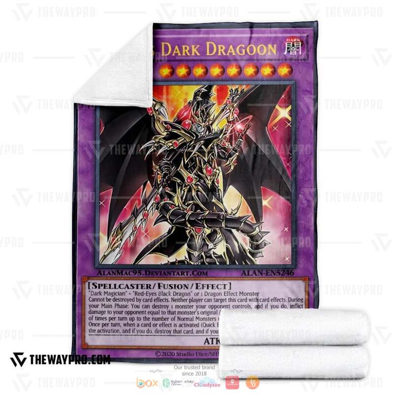 Yu Gi Oh Red-Eyes Dark Dragon Blanket 3 Yu Gi Oh Red Eyes Dark Dragon Blanket 1 2