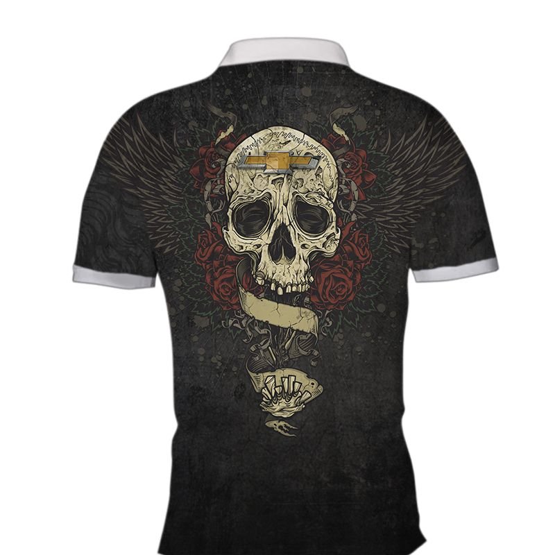 Brand new design CHEVY Skull 3d shirt, hoodie 9 1632393712b8847114bc