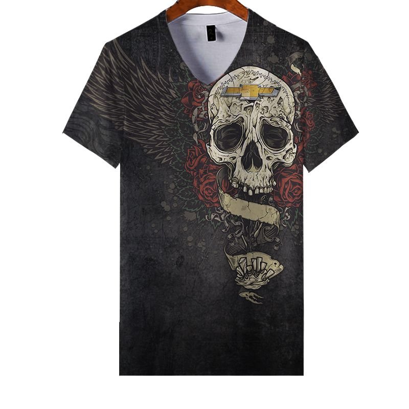 Brand new design CHEVY Skull 3d shirt, hoodie 12 1632393712e7fbe390d6
