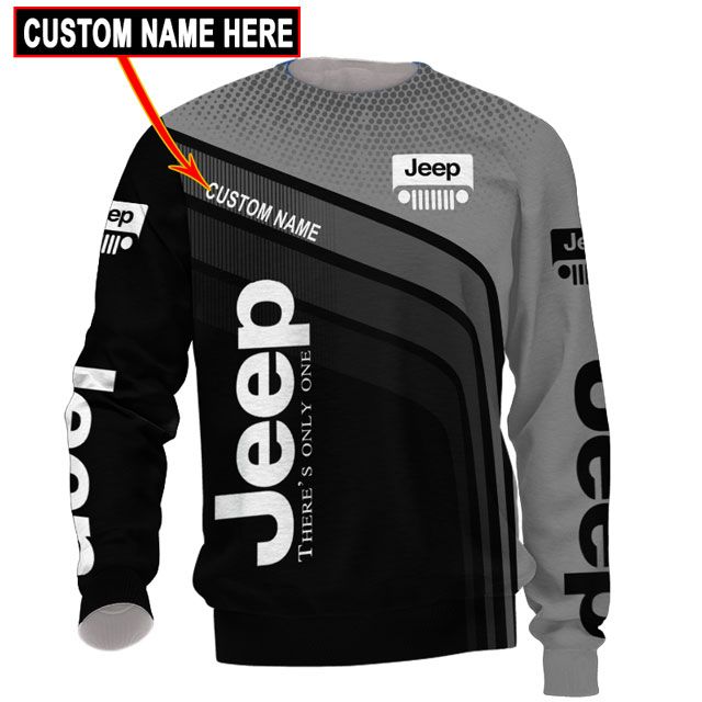Personalized Jeep There's Only one Black 3d shirt, hoodie 4 1632797165b45d65eefd