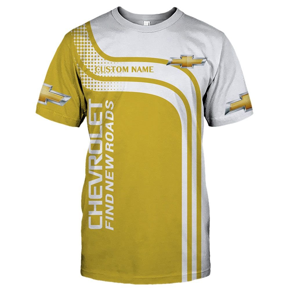 BEST Chevrolet Find New Roads Customized Full Printing 3D T-Shirt, Hoodie 11 16335119660b9dbbc1a0