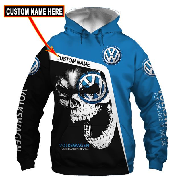 BEST Volkswagen Skull D7 Full Printing Custom Name 3D T-Shirt, Hoodie 26 163488669037bbdfd566