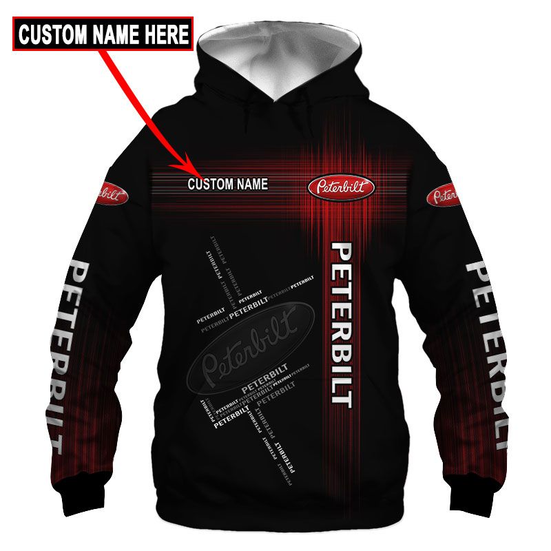 BEST Peterbilt Full Printing Custom Name 3D T-Shirt, Hoodie 1 1634886690c4c53413e9