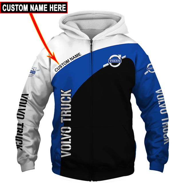 BEST Volvo Trucks Full Printing Custom Name 3D T-Shirt, Hoodie 3 1634886690cb2a86579d