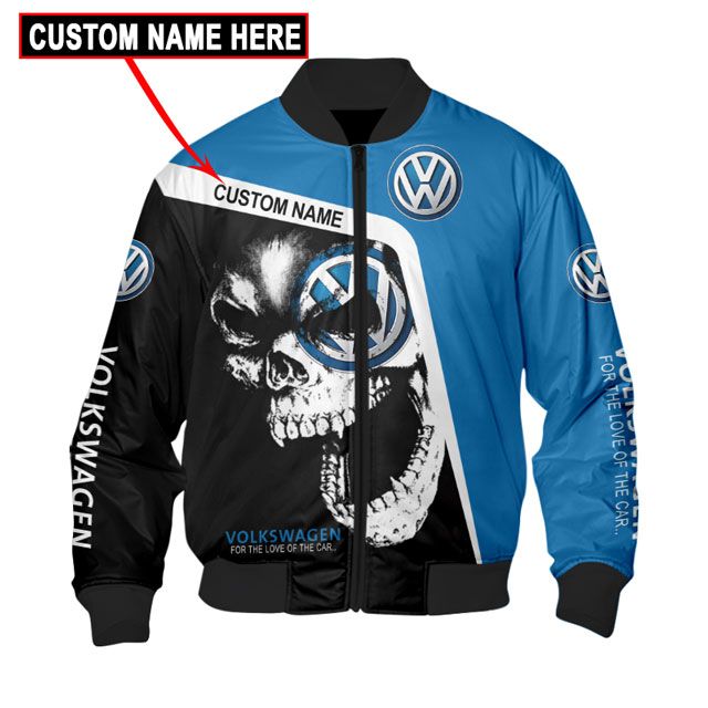 BEST Volkswagen Skull D7 Full Printing Custom Name 3D T-Shirt, Hoodie 6 163488669108efa471e5