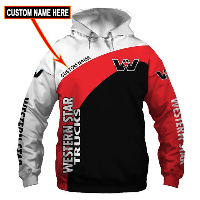 BEST Western Star Trucks Full Printing Custom Name 3D T-Shirt, Hoodie 27 163488669292f3b787da