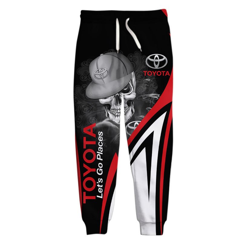 Toyota Let's go places Skull 3d shirt, hoodie 5 1640764133640f0dc453