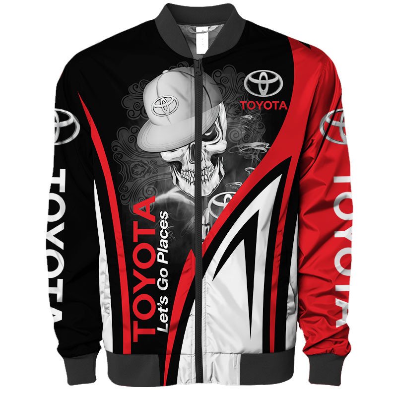 Toyota Let's go places Skull 3d shirt, hoodie 6 164076413369712f7e9b