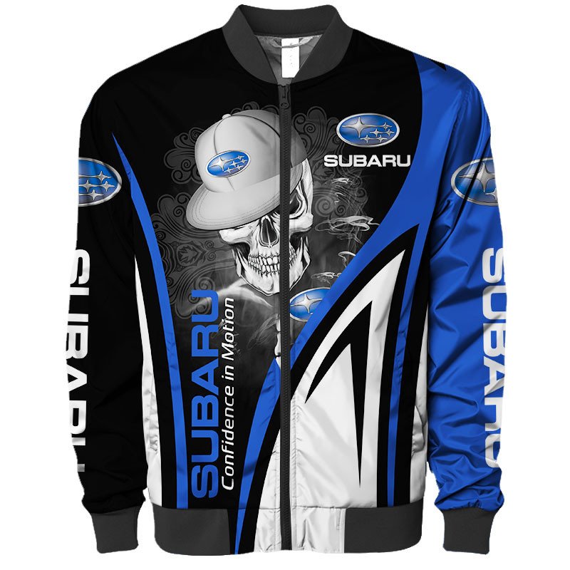 Subaru Confidence in Motion Skull 3d shirt, hoodie 6 164076413376e5826ac1
