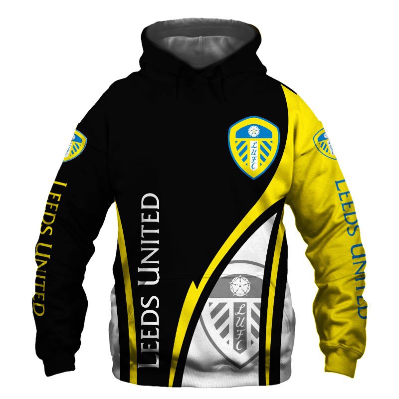 Leeds United Blue White 3d shirt, hoodie 27 16413495579127de77d1