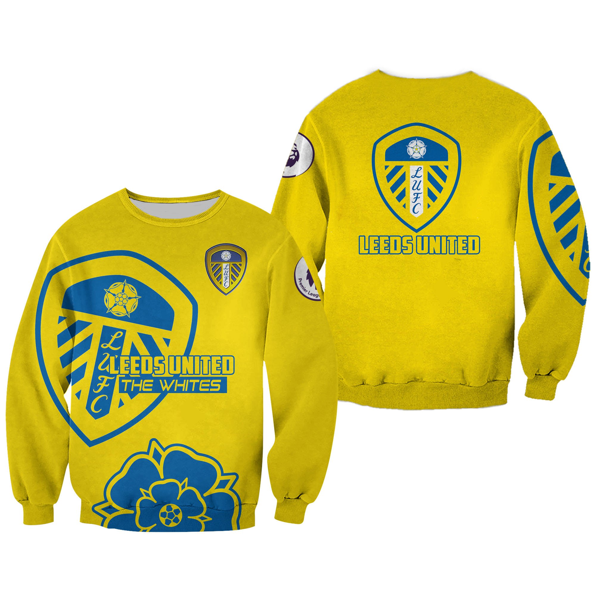 Leeds United 3d shirt, hoodie 3 164204465962a4100dbe