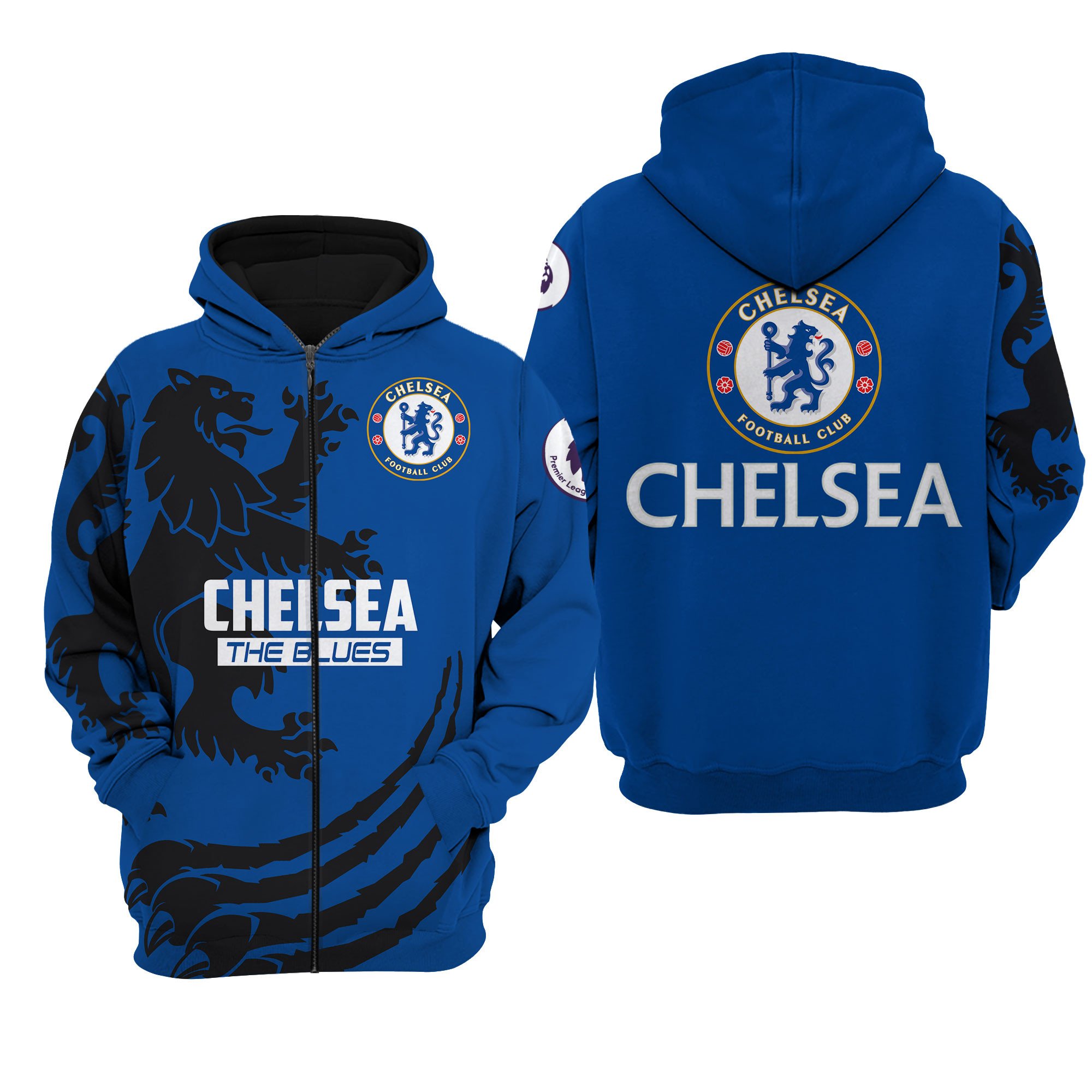 Chelsea The Blues 3d shirt, hoodie 2 164204465978bf3b93d9