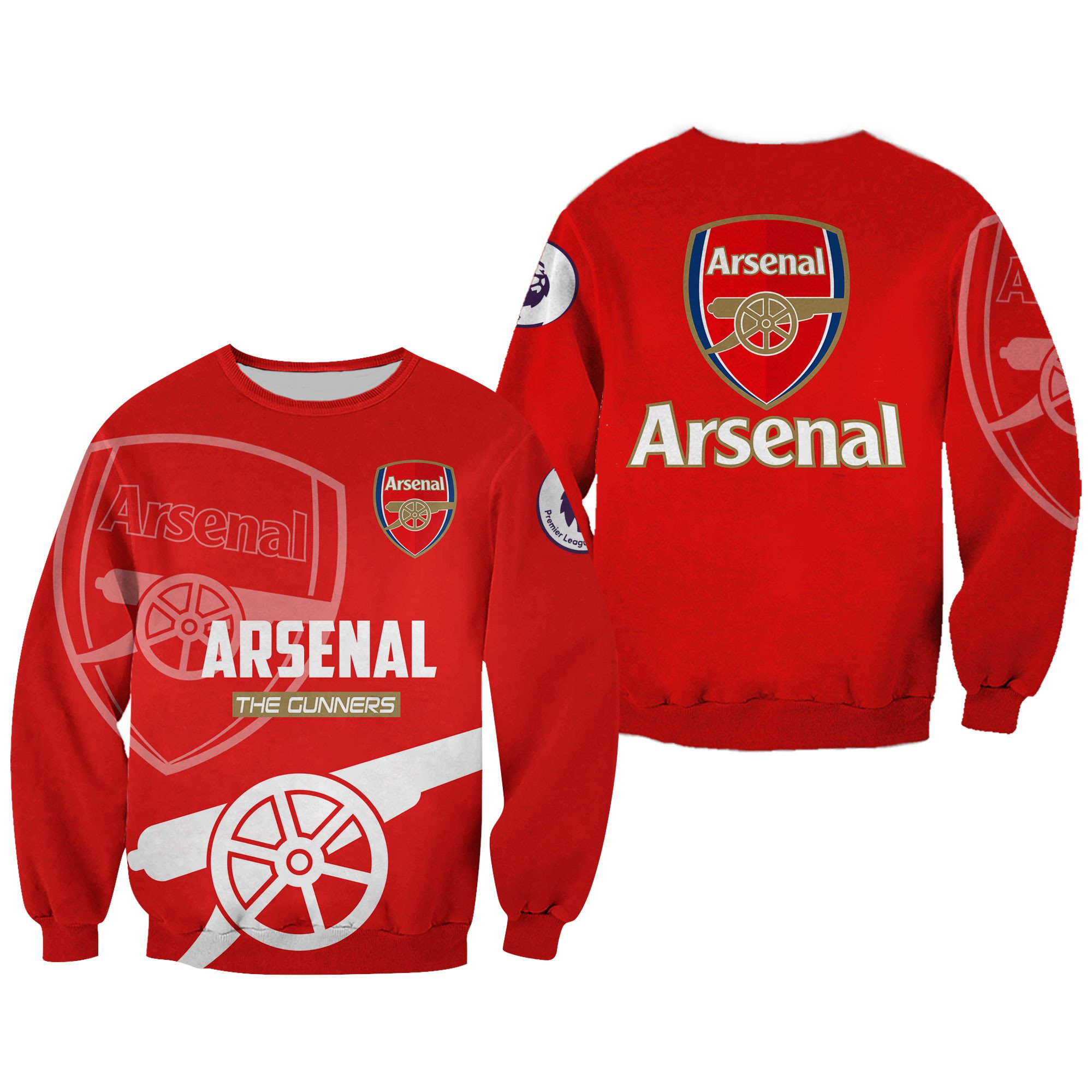 Arsenal The Gunners 3d shirt, hoodie 3 1642044659bd18404c8e