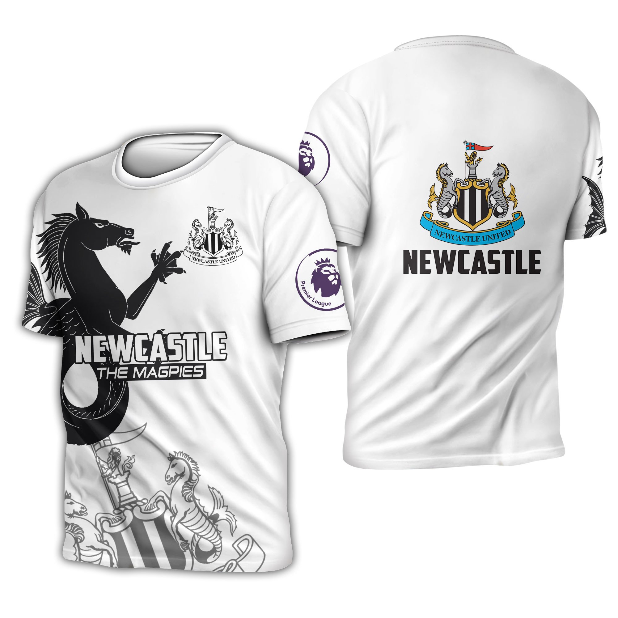 Newcastle The Magpies 3d shirt, hoodie 9 1642044659fb4e6752f3