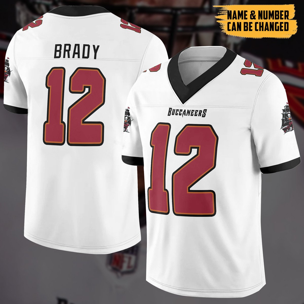 BEST NFL Tampa Bay White Personalized Custom Football Jerseys 3 16427553080bb8bb4054
