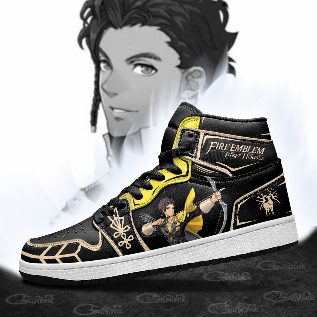 Claude von Riegan Fire Emblem: Three Houses Anime Air Jordan high top Sneaker Shoes 4 1643327474b0f8bd98fd