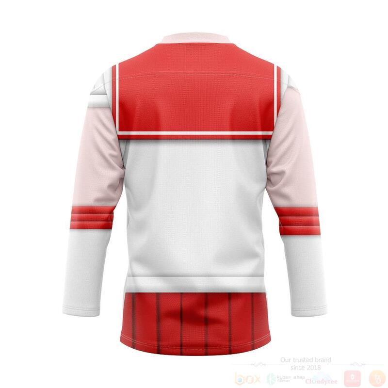 BEST 3D Anime Sailor Mars Custom Jersey Hockey 2 3D Anime Sailor Mars Custom Hockey Jersey 1
