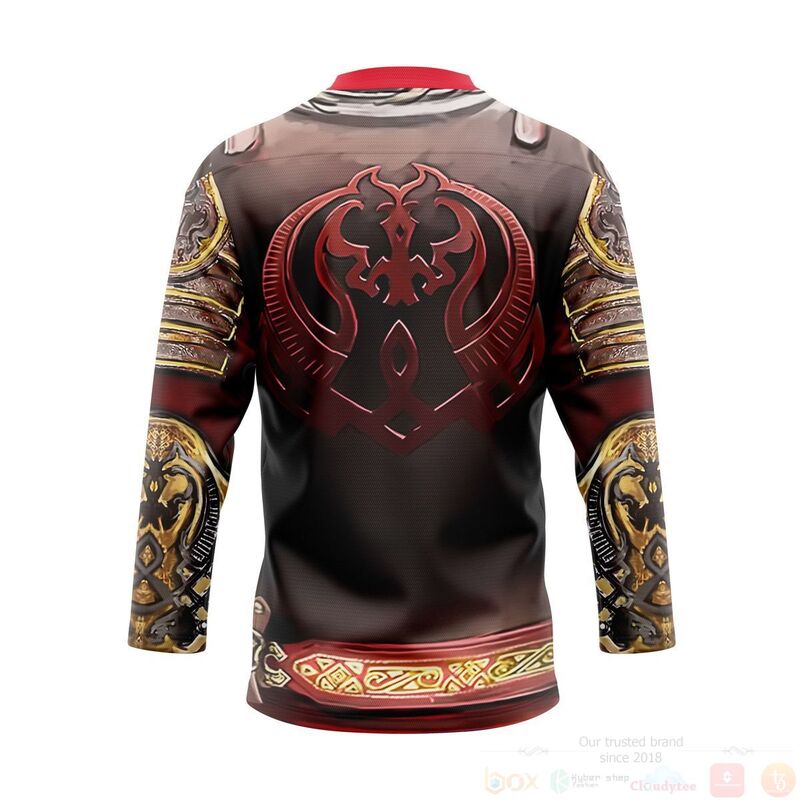 BEST 3D King Theo Armor Jersey Hockey 2 3D King Theo Armor Hockey Jersey 1