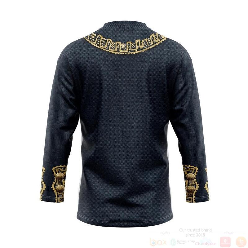 BEST 3D Marquis de Lafayette Custom Jersey Hockey 2 3D Marquis de Lafayette Custom Hockey Jersey 1