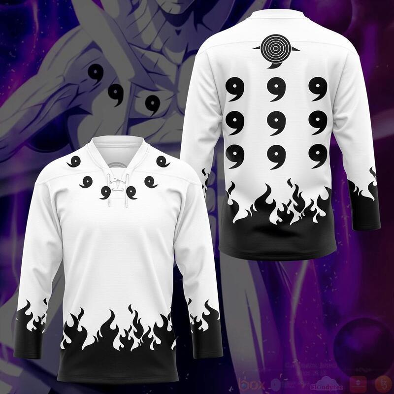 BEST 3D Naruto Obito Sage of Six Paths Custom Jersey Hockey 3 3D Naruto Obito Sage of Six Paths Custom Hockey Jersey 1 2