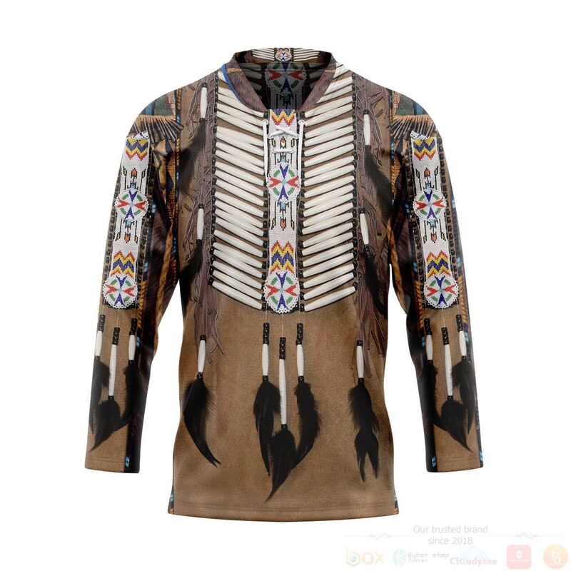 BEST 3D Native America Jersey Hockey 6 3D Native America Hockey Jersey