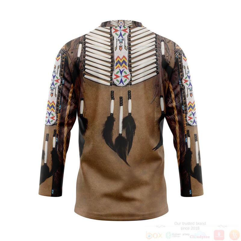 BEST 3D Native America Jersey Hockey 2 3D Native America Hockey Jersey 1