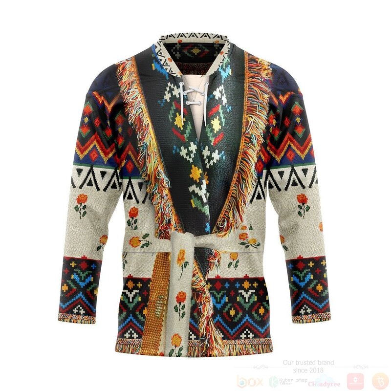 3D Native American Inspired Hockey Jersey