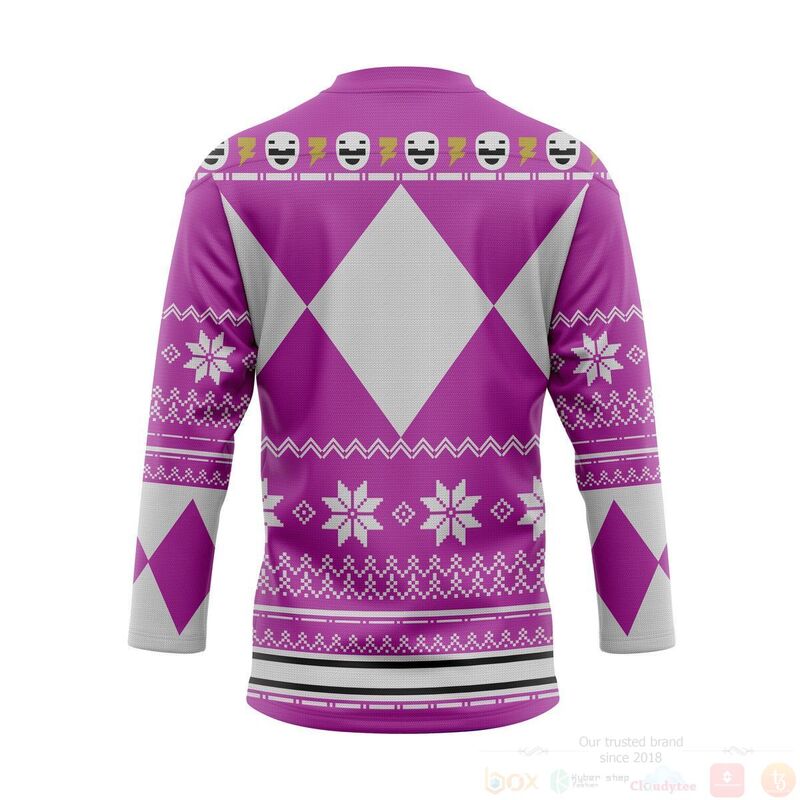 BEST 3D Pink Power Ugly Jersey Hockey 2 3D Pink Power Ugly Hockey Jersey 1