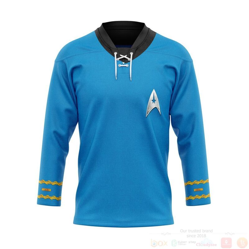 3D ST Blue Uniform Hockey Jersey