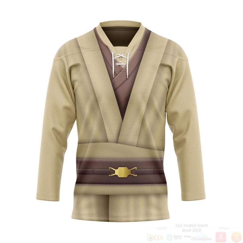 3D Star Wars Obi Wan Kenobi Custom Hockey Jersey