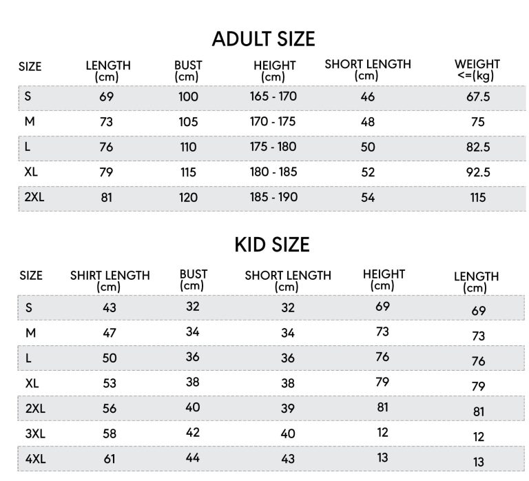 3d messi psg shirt size chart min