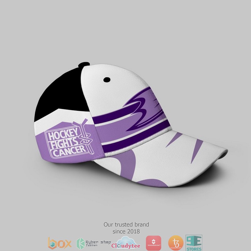 NHL Anaheim Ducks Fights Cancer Cap 2 NHL Anaheim Ducks Fights Cancer Cap 1
