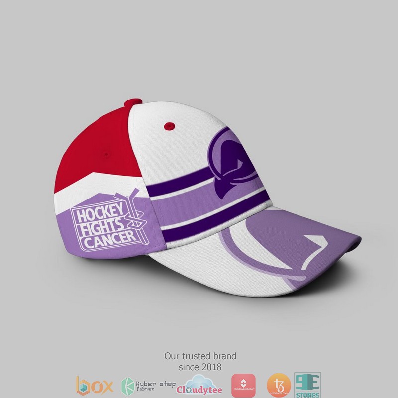 NHL New Jersey Devils Fights Cancer Cap 2 NHL New Jersey Devils Fights Cancer Cap 1