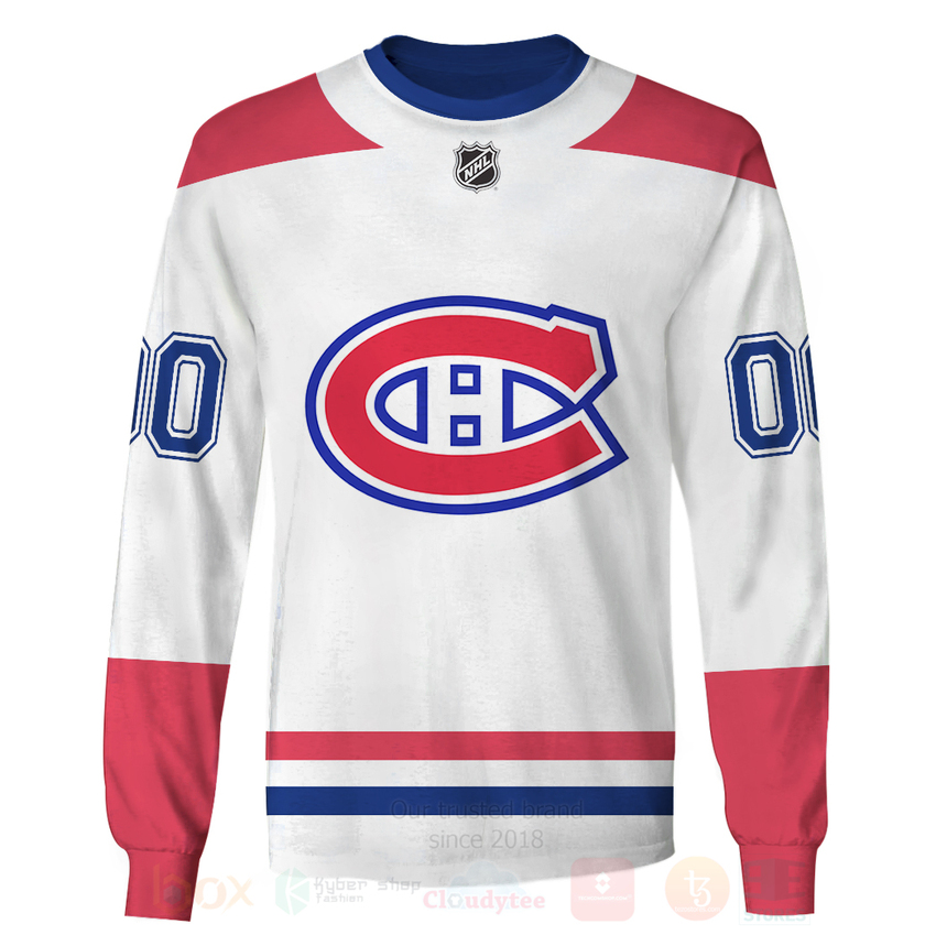 BEST NHL Montreal Canadiens Personalized Custom Unisex 3D Hoodie, Shirt 5 NHL Montreal Canadiens Personalized 3D Hoodie Shirt 1 2 3 4