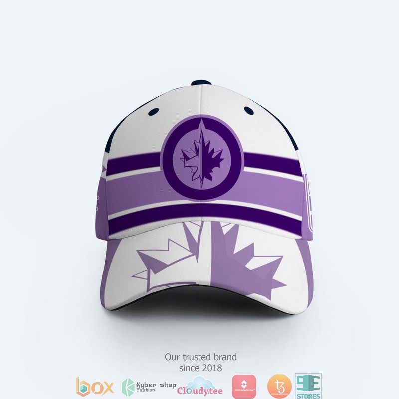 NHL Winnipeg Jets Fights Cancer Cap 9 NHL Winnipeg Jets Fights Cancer Cap