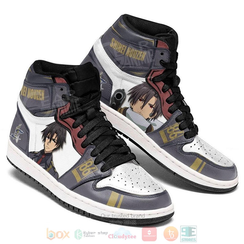 86 Eighty Six Shinei Nouzen Anime Air Jordan high top shoes 1 2 3