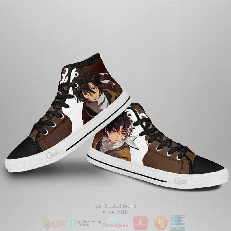 86 Eighty Six Shinei Nouzen Anime Canvas High Top Sneaker Shoes 3 86 Eighty Six Shinei Nouzen Anime Canvas High Top Shoes 1 2