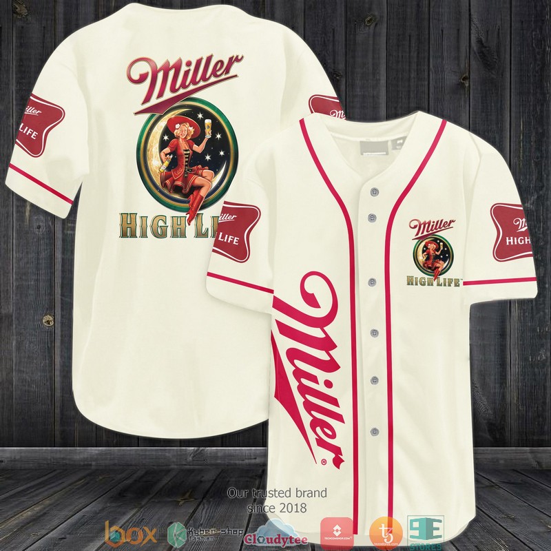Miller High Life Baseball Jersey