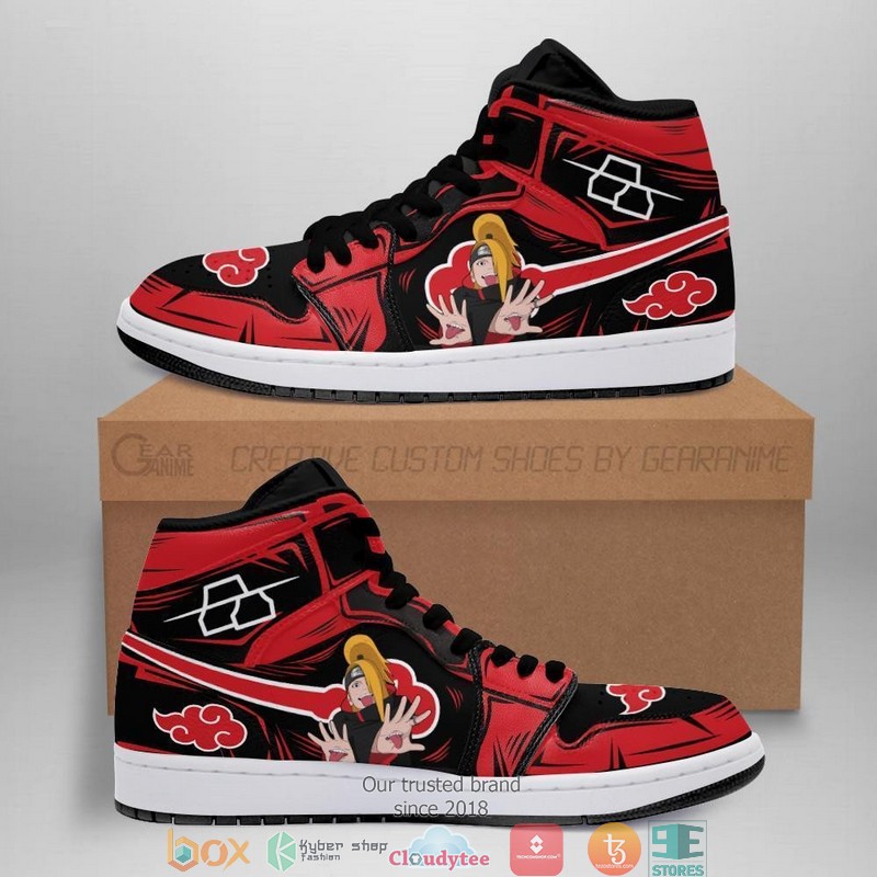 AKT Deidara Anime Air Jordan High top shoes