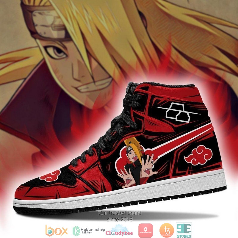 AKT Deidara Anime Air Jordan High top shoes 3 AKT Deidara Anime Air Jordan High top shoes 1 2
