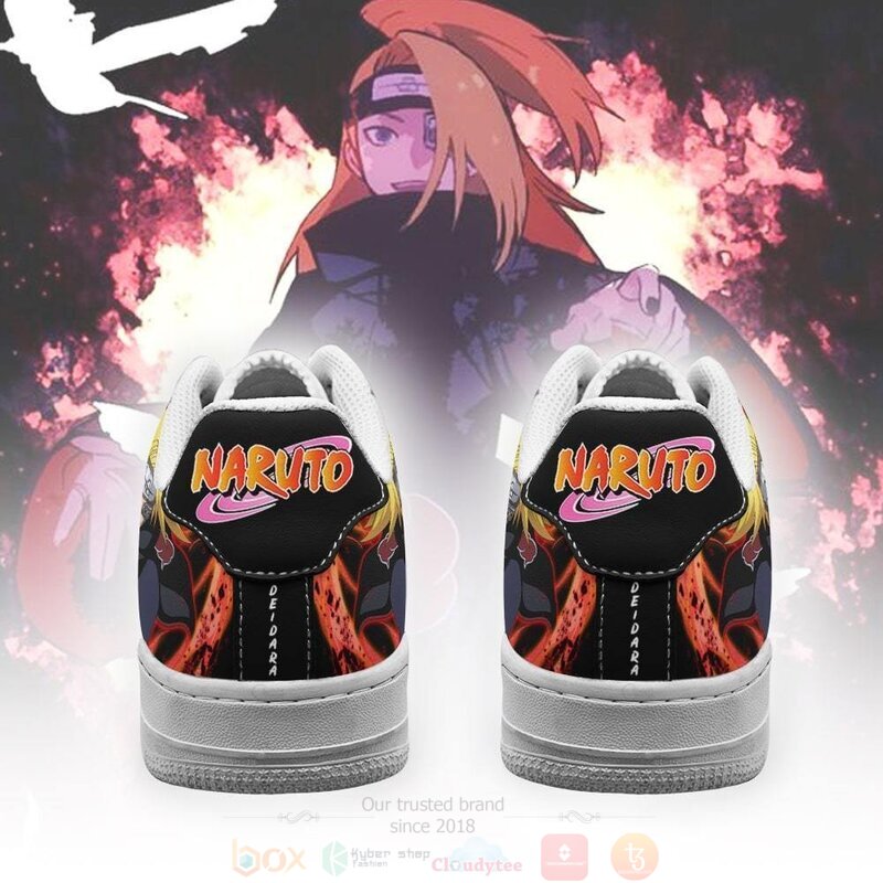 AKT Deidara Anime Leather Nike Air Force Shoes 1