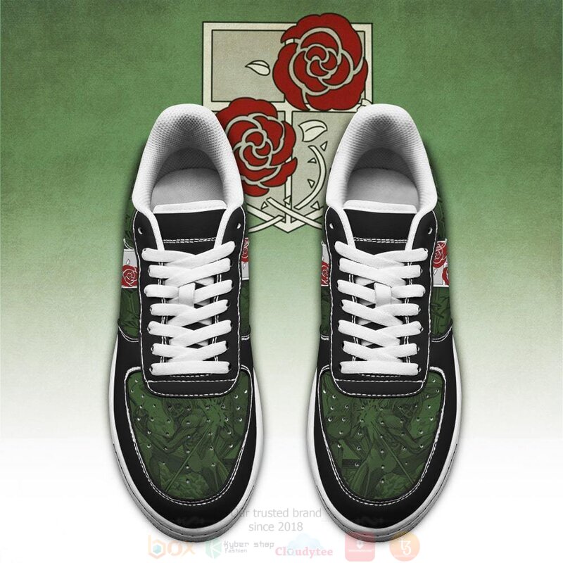 AOT Garrison Regiment Attack On Titan Anime Nike Air Force Shoes 1