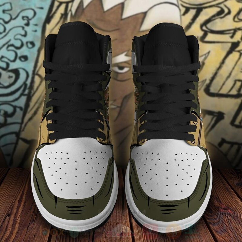 A Fourth Raikage Custom Anime Air Jordan High Top Shoes 1 2 3