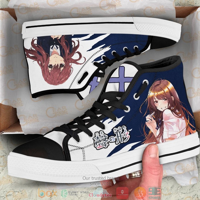 A Silent Voice Shouko Nishimiya High Top Canvas Shoes 2 A Silent Voice Shouko Nishimiya High Top Canvas Shoes 1
