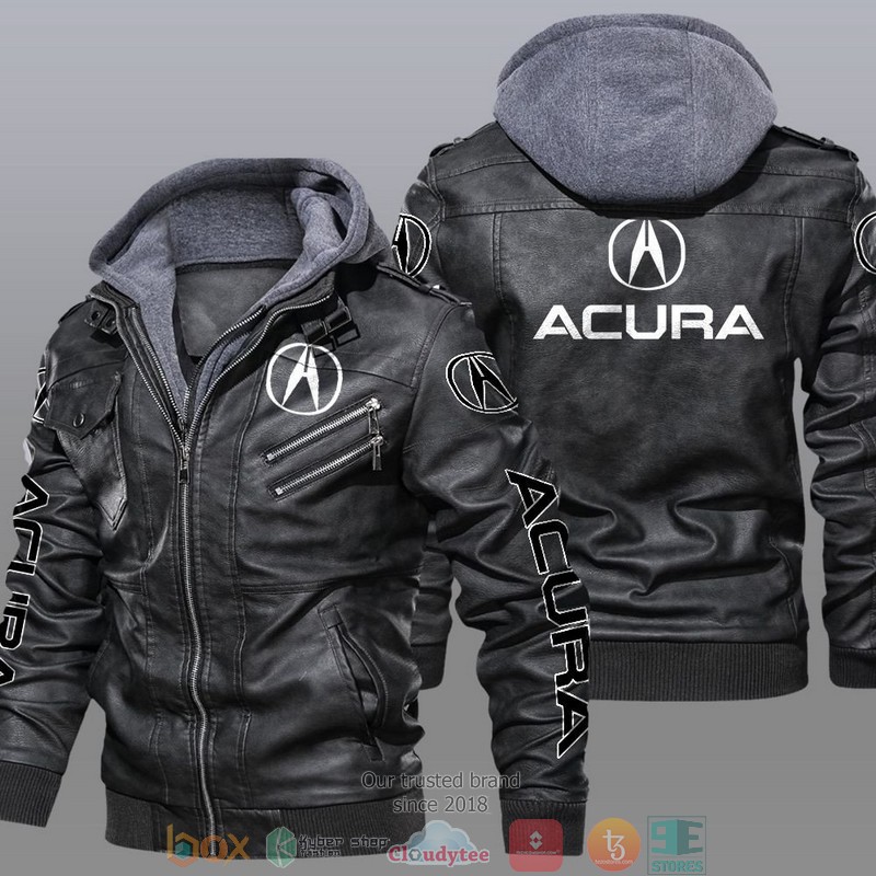 Acura Car brand Leather Jacket