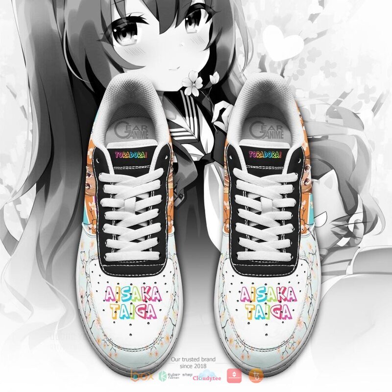 Aisaka Taiga Anime Toradora Nike Air Force shoes 2 Aisaka Taiga Anime Toradora Nike Air Force shoes 1