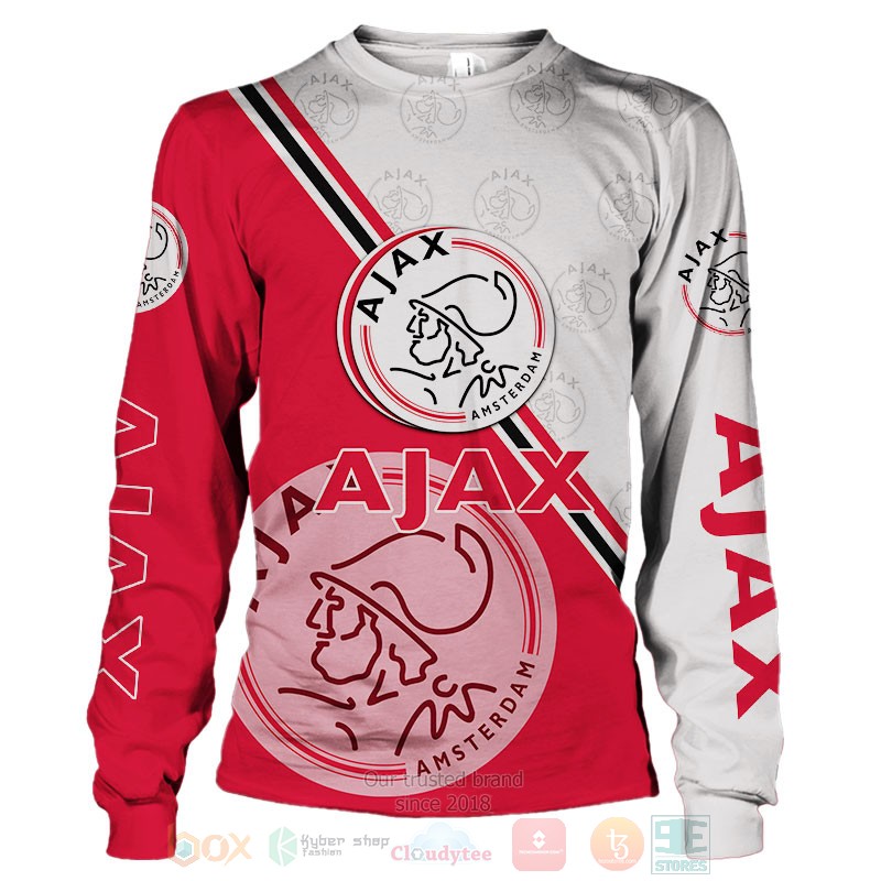 Ajax Amsterdam shirt, hoodie 4 Ajax Amsterdam 3D shirt hoodie 1 2 3