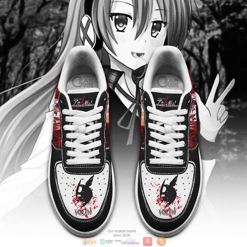 Akame Ga Kill Chelsea Anime Nike Air Force Sneaker • Kybershop