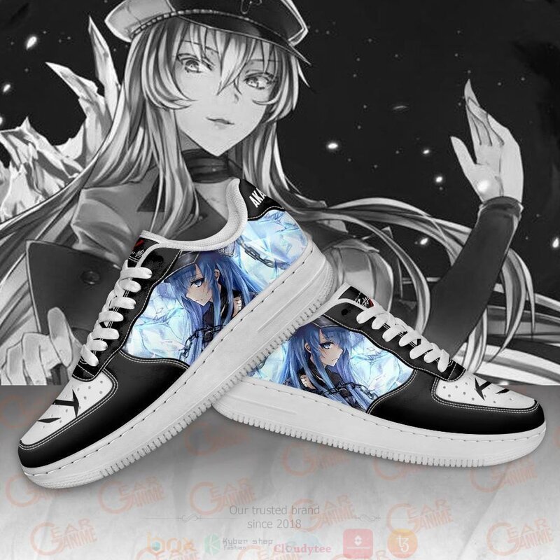 Akame Ga Kill Esdeath Air Nike Air Force Shoes 4 Akame Ga Kill Esdeath Air Nike Air Force Shoes 1 2 3