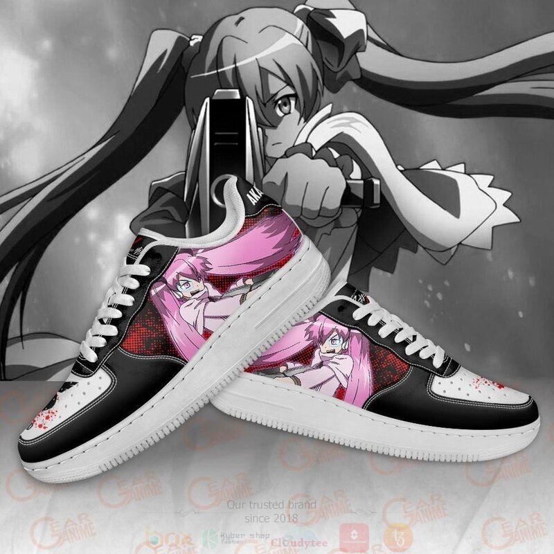 Akame Ga Kill Mine Air Anime Nike Air Force Shoes 1 2 3